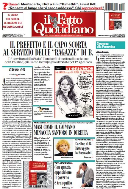 Il Fatto Quotidiano (28-01-11)