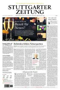 Stuttgarter Zeitung Kreisausgabe Rems-Murr - 30. Dezember 2017