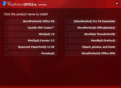 Corel WordPerfect Office X6 Professional 16.0.0.318