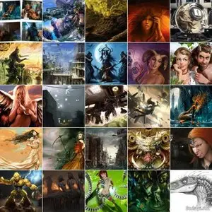 FANTASY WORLD(High Quality Pictures of Fantasy Personages and Fantasy Landscapes)