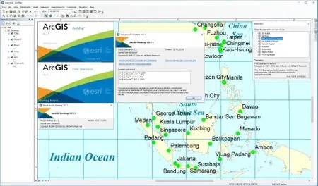 ESRI ArcGIS Desktop 10.7.1 with Data Interoperability