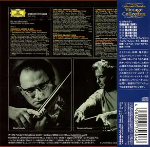Michel Schwalbe, Berliner Philharmoniker, Herbert Von Karajan - Antonio Vivaldi: The Four Seasons (1972) Japanese Reissue 2004