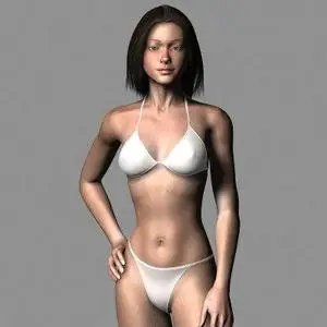 Alicia - Realistic 3d model of young woman named Alicia