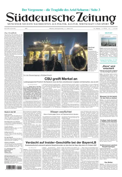 Sueddeutsche Zeitung vom 02.01.2010