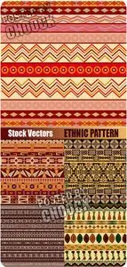 Ethnic pattern - Stock Vector