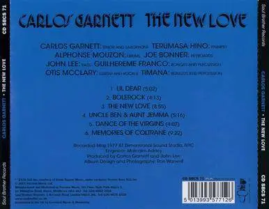 Carlos Garnett - The New Love (1977) {Soul Brother CDSBCS71 rel 2015}