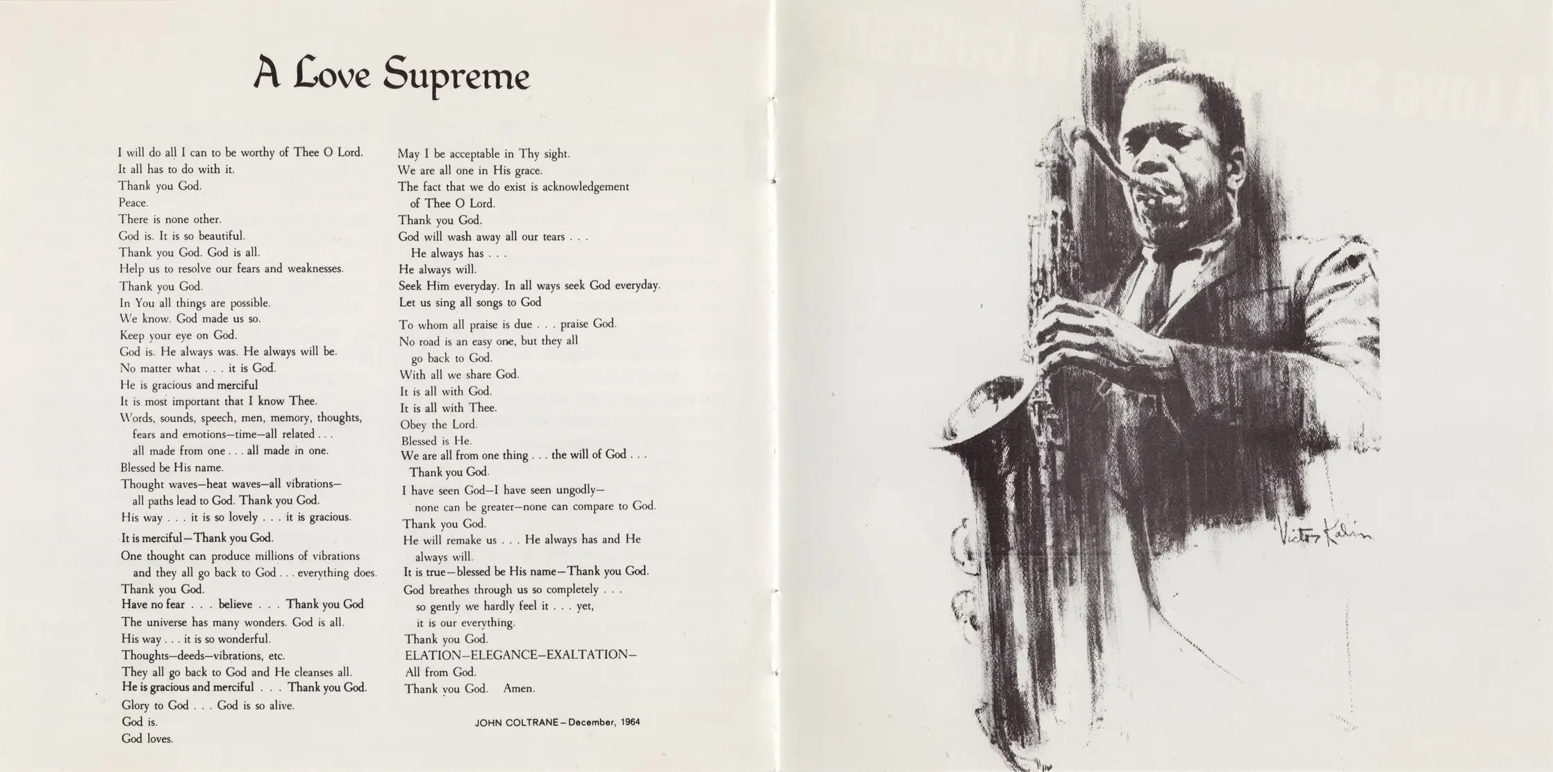 Newsupreme John Coltrane A Love RegularJean