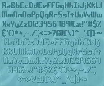 Enigma Fonts (part 2)
