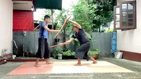 Double Sword Trick 1 In Krabikrabong Thai By Chanuphon