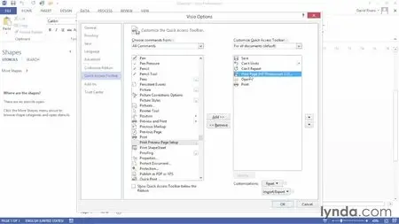Up and Running with Visio 2013 with David Rivers