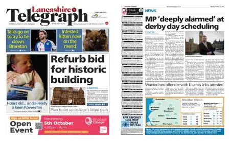 Lancashire Telegraph (Blackburn, Darwen, Hyndburn, Ribble Valley) – October 03, 2022