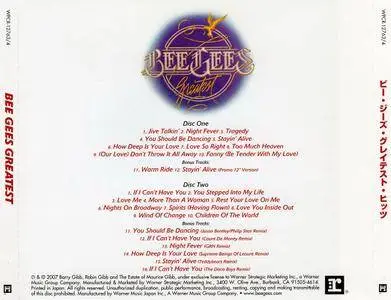 Bee Gees - Greatest (1979) 2CDs, Japanese Expanded Remastered 2007