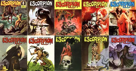 Escorpion #28, #30, #39, #43, #49, #50-52, #60-61