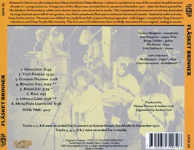 Fläsket Brinner - Fläsket Brinner (1971) [Reissue 2010]