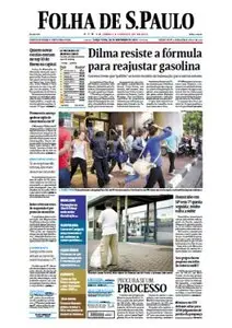 Jornal Folha de São Paulo - 26 de novembro de 2013 - Terça