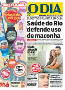 Jornal O Dia 12 de maio de 2012 - Sábado