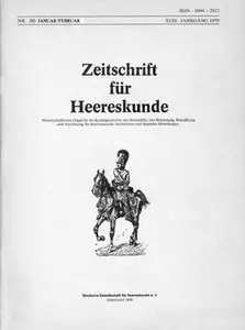 Zeitschrift fur Heereskunde 1980-05/06 (289)