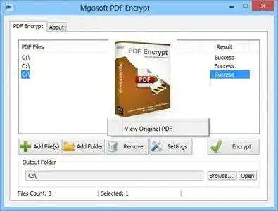 Mgosoft PDF Encrypt 9.3.52 Portable