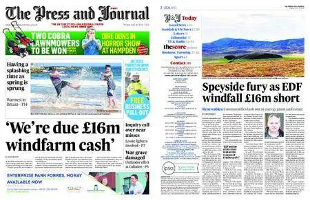 The Press and Journal Moray – April 16, 2018