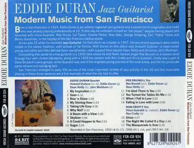 Eddie Duran - Jazz Guitarist: Modern Music From San Francisco (2017) {Fresh Sound FSR-CD 924 rec 1955-1957}
