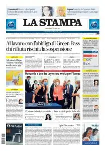 La Stampa Torino Provincia e Canavese - 16 Settembre 2021