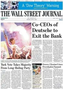 The Wall Street Journal Europe - Monday, 8 June 2015
