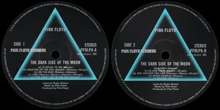 Pink Floyd - The Dark Side Of The Moon (1973) [2016, Remastered, Vinyl Rip 16/44 & mp3-320 + DVD] Re-up