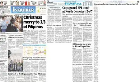 Philippine Daily Inquirer – December 24, 2004