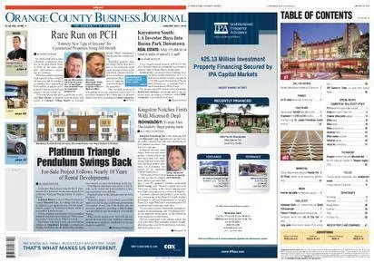 Orange County Business Journal – January 25, 2016