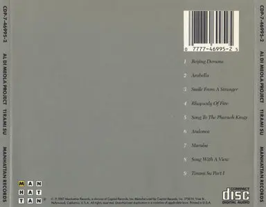 Al Di Meola - Tirami Su (1987) {Manhattan}