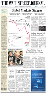 The Wall Street Journal – 10 March 2020