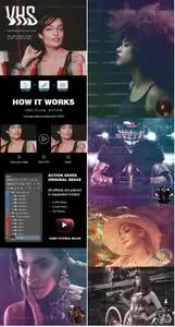 GraphicRiver - VHS Photoshop Action 23348871