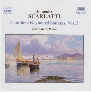 Domenico Scarlatti (1685-1757). Complete Piano Sonatas Vol 03. Jenó Jandó, Piano (REUP)