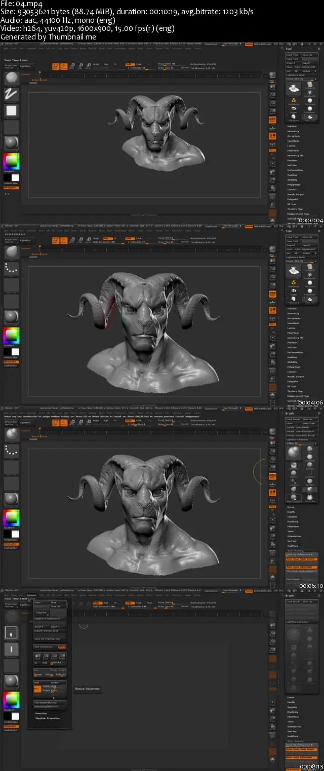 The Gnomon Workshop - Introduction to ZBrush 4R7