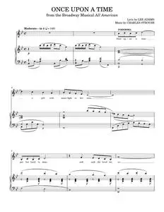 Once Upon A Time - Charles Strouse (Piano Vocal)