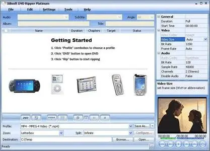 Xilisoft DVD Ripper Platinum 4.0.91.1105