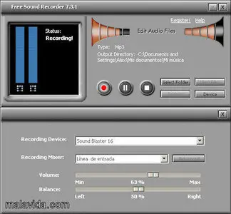 Free Sound Recorder 2010 8.2.1