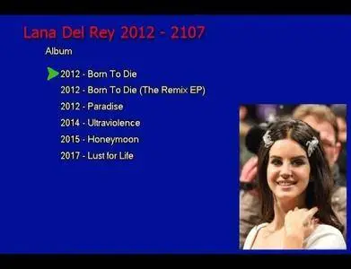 Lana Del Rey: 2012 - 2017 (2018) [Audio DVD]