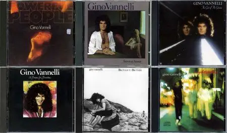 Gino Vannelli - Albums Collection 1974-1987 (7CD) Non-Remastered Releases