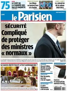 Le Parisien + Cahier Paris du Jeudi 31 Mai 2012