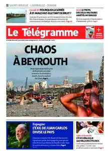 Le Télégramme Dinan - Dinard - Saint-Malo – 05 août 2020