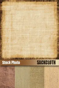 UHQ Stock Photo - Sackcloth