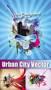 Urban City Vector