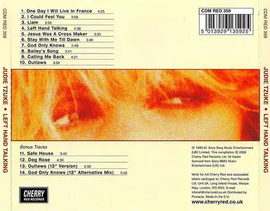 Judie Tzuke - Left Hand Talking (1991) [Expanded Remastered Reissue 2008]