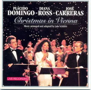 Christmas in Vienna  -  Domingo - Diana Ross - Carreras  (1993)