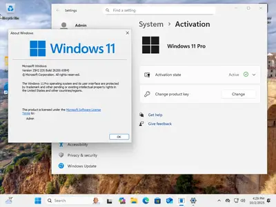 Windows 11 Pro 25H2 Build 26200.6584 (No TPM Required) With Office 2024 Pro Plus Preactivated