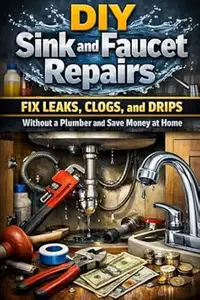 DIY Sink and Faucet Repairs: Fix Leaks, Clogs, and Drips Without a Plumber and Save Money at Home