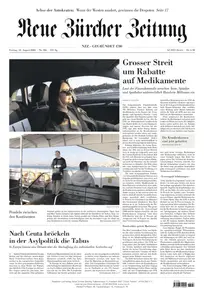 Neue Zürcher Zeitung - 14 August 2026
