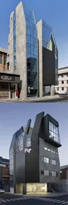 Commercial Building Exterior - 3D Model