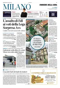 Corriere della Sera Milano - 12 Giugno 2024